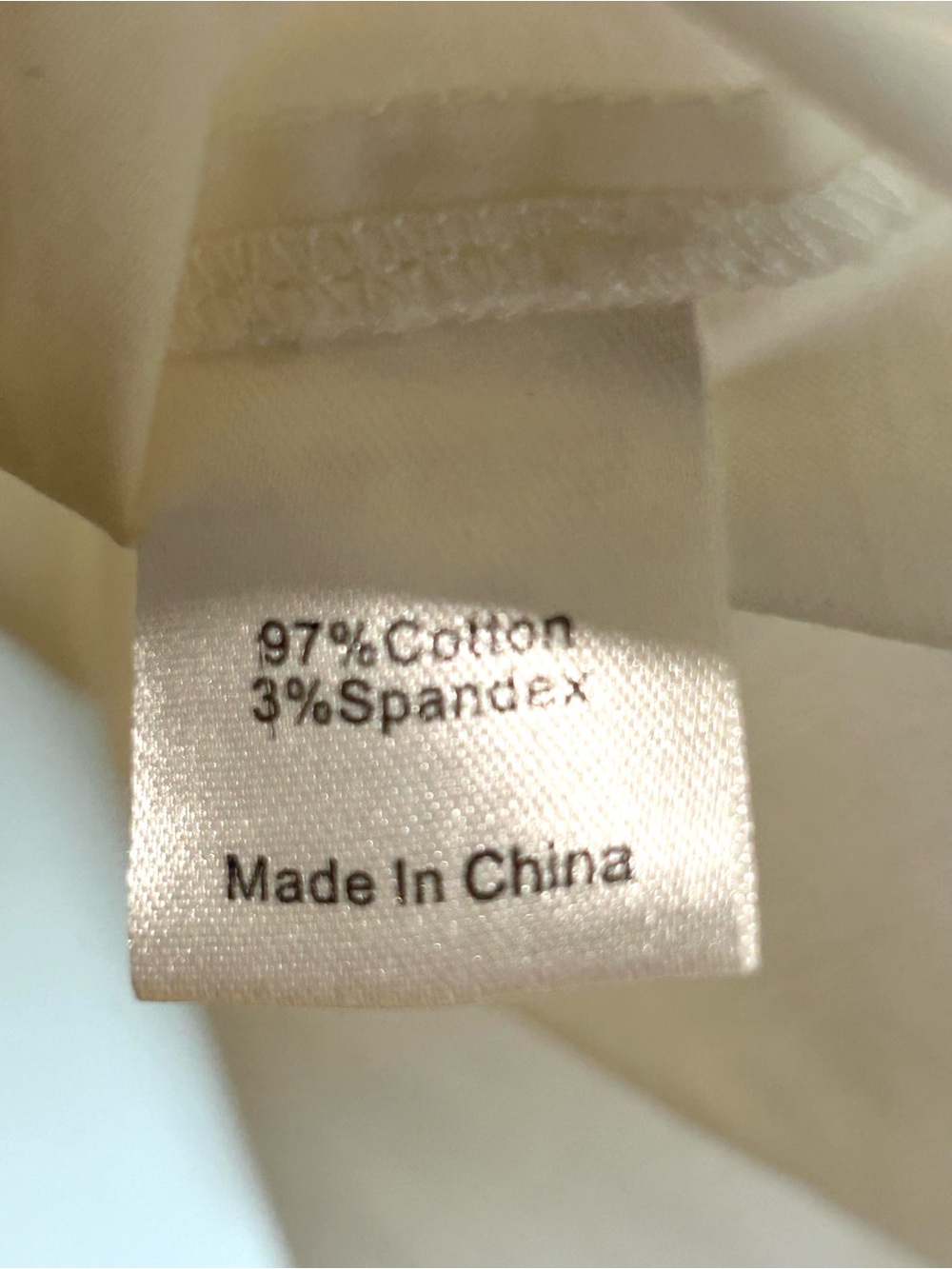 Tuckernuck Blanc Willow White Blouse of Cotton Poplin with 3/4 Sleeves - Medium - Picture 8 of 9